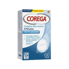 Jag Couture London - New York Corega Active Oxygen 3 Minutes 66 Tablets