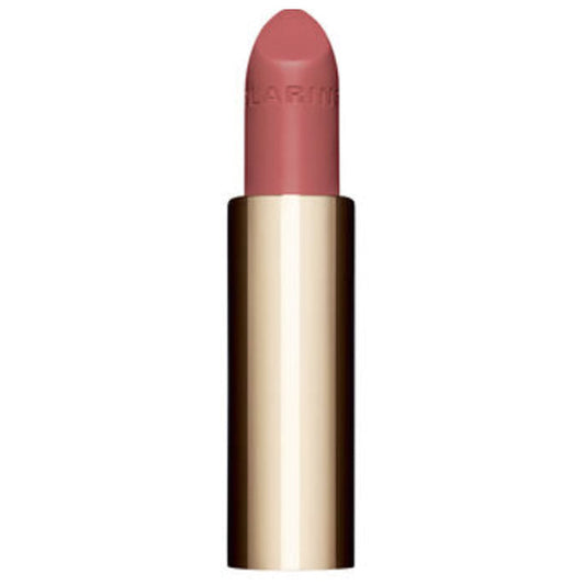 Clarins Joli Rouge Velvet La recharge 759V Woodberry lipstick in 3.5g with sleek packaging, showcasing vibrant color and elegant design.