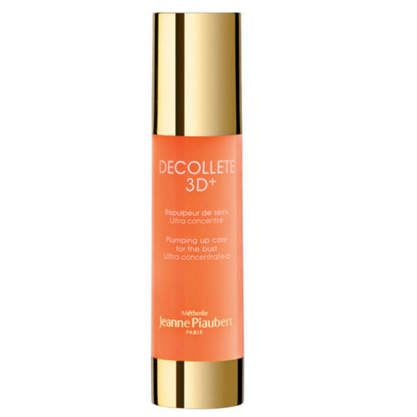 Jeanne Piaubert Decolette 3D Plumping Up Care for the Bust in a 50ml bottle, featuring elegant packaging with a sleek design.