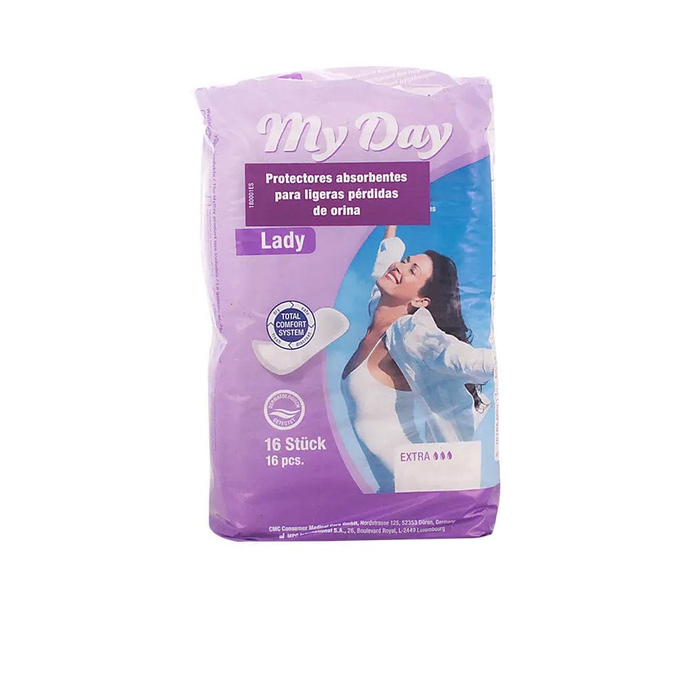 Jag Couture London - New York My Day Incontinence Towel Extra, 16 units, soft absorbent incontinence towels laid out.