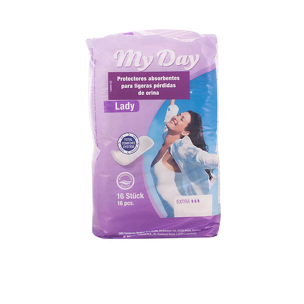 My Day Incontinence Towel Extra by Jag Couture London - New York, pack of 16, soft and absorbent for daily comfort.
