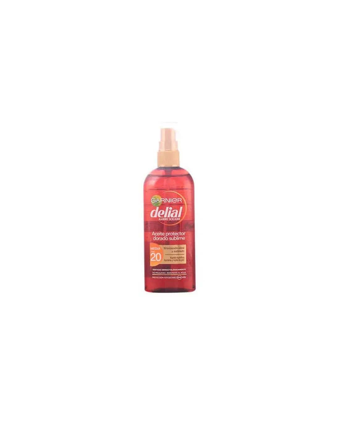 Jag Couture London - New York Delial Aceite Protector Dorado Sublime Spf20 Spray 150ml