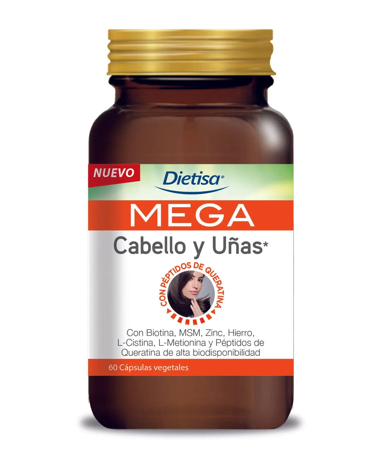 Jag Couture London - New York Dietisa Mega Cabello y Uñas 60 Vcaps