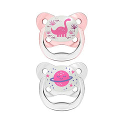 Jag Couture London - New York Dr. Brown's Prevent Nocturne Pacifier Pink T/2 6-18M