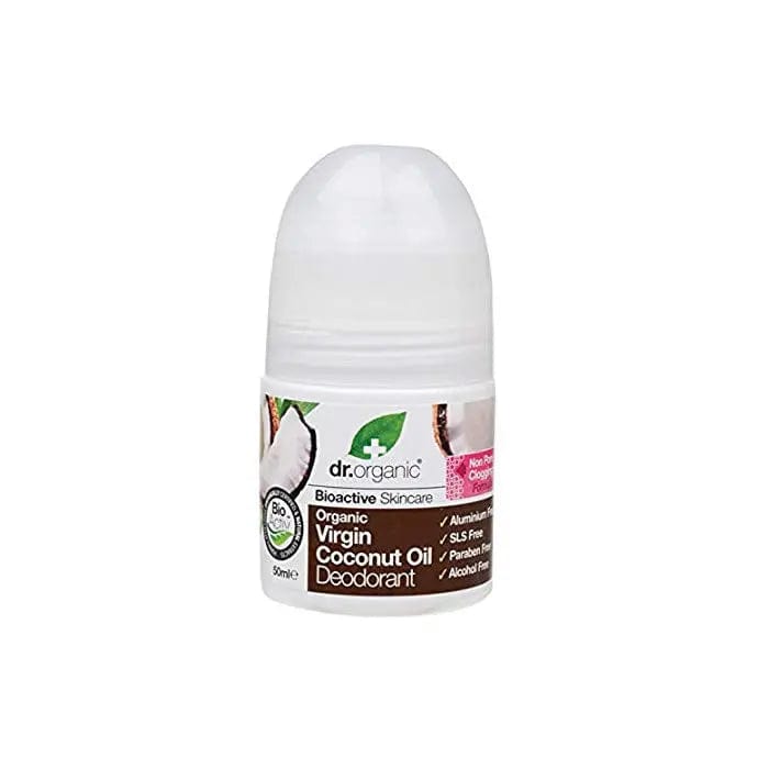 Jag Couture London - New York Dr Organic Virgin Coconut Oil Deodorant Roll On 50ml