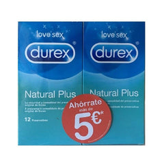 Jag Couture London - New York Duplo Durex Natural Plus 2 Uds