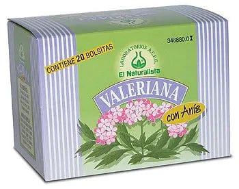 Jag Couture London - New York El Natural Valeriana Con Anis 20 Bolsitas Infusion