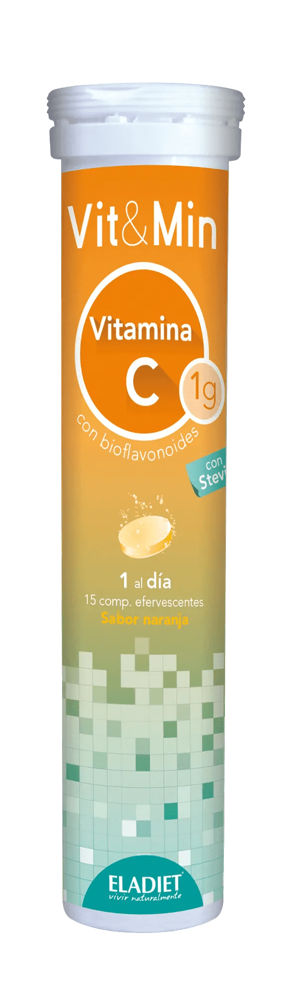 Jag Couture London - New York Eladiet Vit y Min Vitamina C 15 Comp Efervescentes