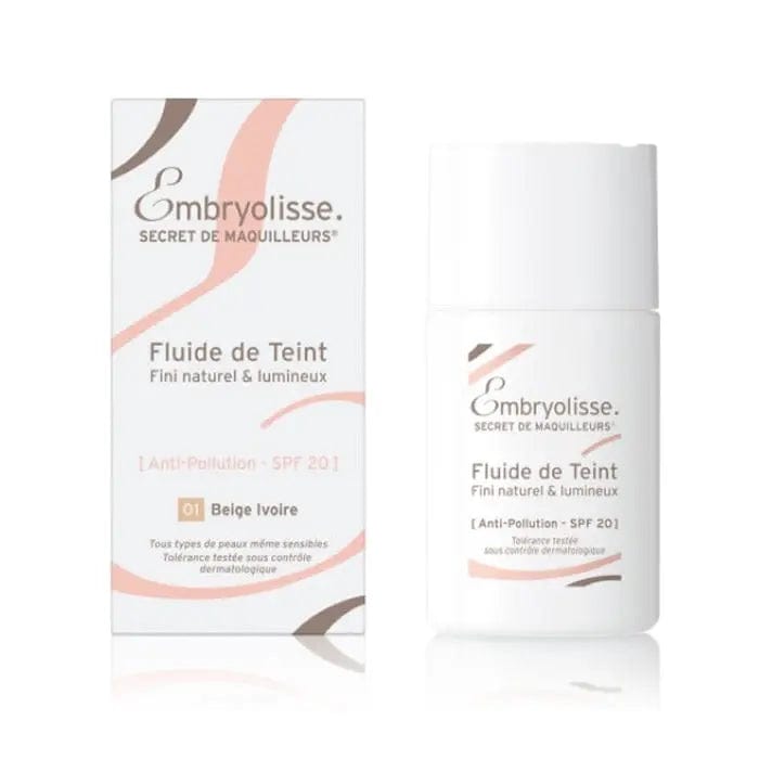 Jag Couture London - New York Embryolisse Fluid De Teint Spf20 01 Beige Ivoire