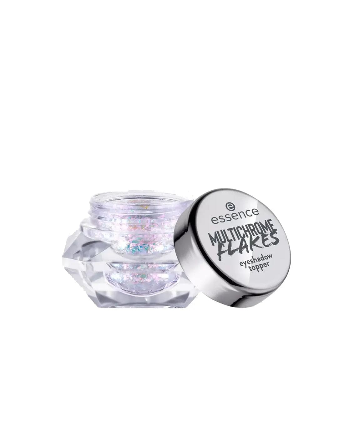 Jag Couture London - New York Essence Cosmetics Multichrome Flakes Topper Sombra De Ojos 01-Galactic Vibes 2g