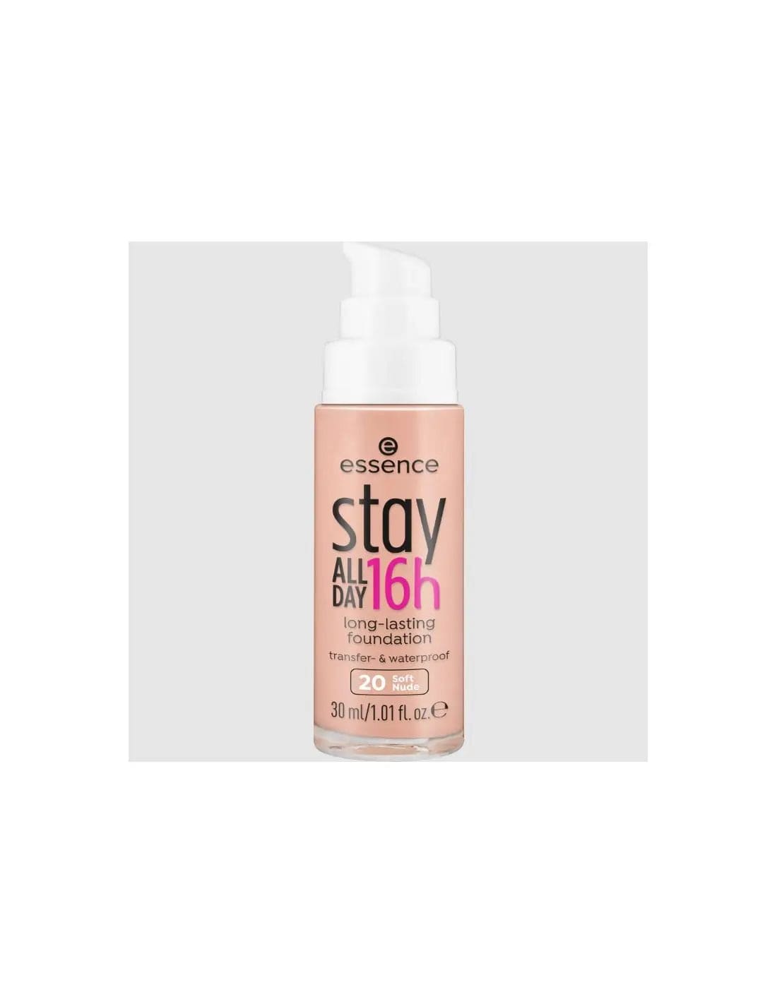 Jag Couture London - New York Essence Cosmetics Stay All Day 16h Long-Lasting Maquillaje 20-Soft Nude 30ml