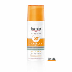 Jag Couture London - New York Eucerin Oil Control Dry Touch Gel Crema SPF50+ Tinted Light 50ml