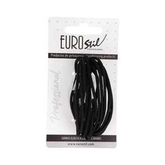 Jag Couture London - New York Eurostil Colita Negro Negro Gomas Finas Pack 1un