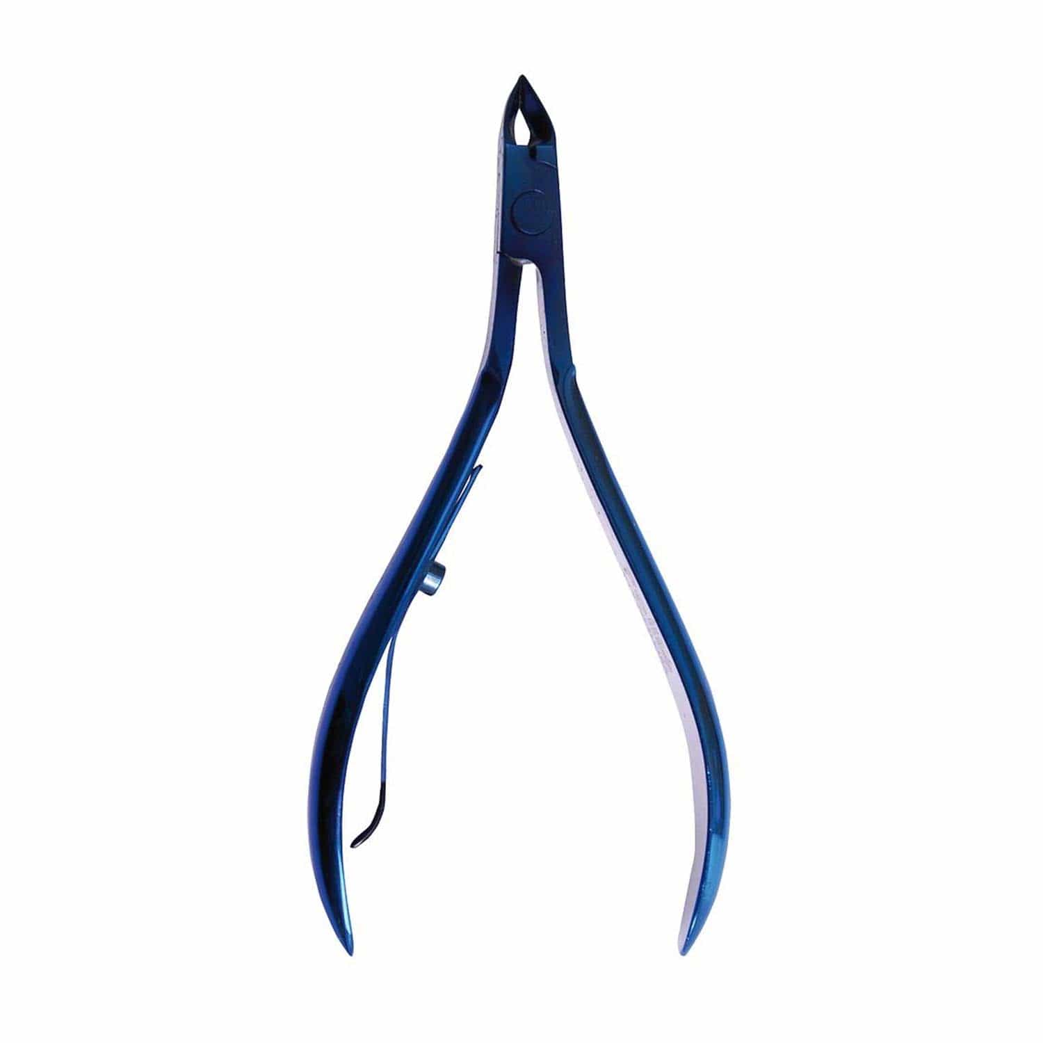 Jag Couture London - New York Eurostil Corta-Cuticulas Alicate 10cm Titanio Color Azul 1un