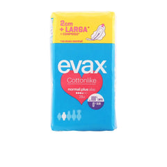 Jag Couture London - New York Evax Cottonlike Normal Plus With Wings Sanitary Towels 28 Units