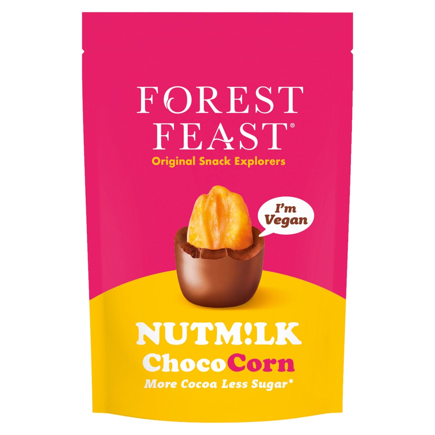 Jag Couture London - New York Forest Feast Nutm!lk Choco corn in share pack