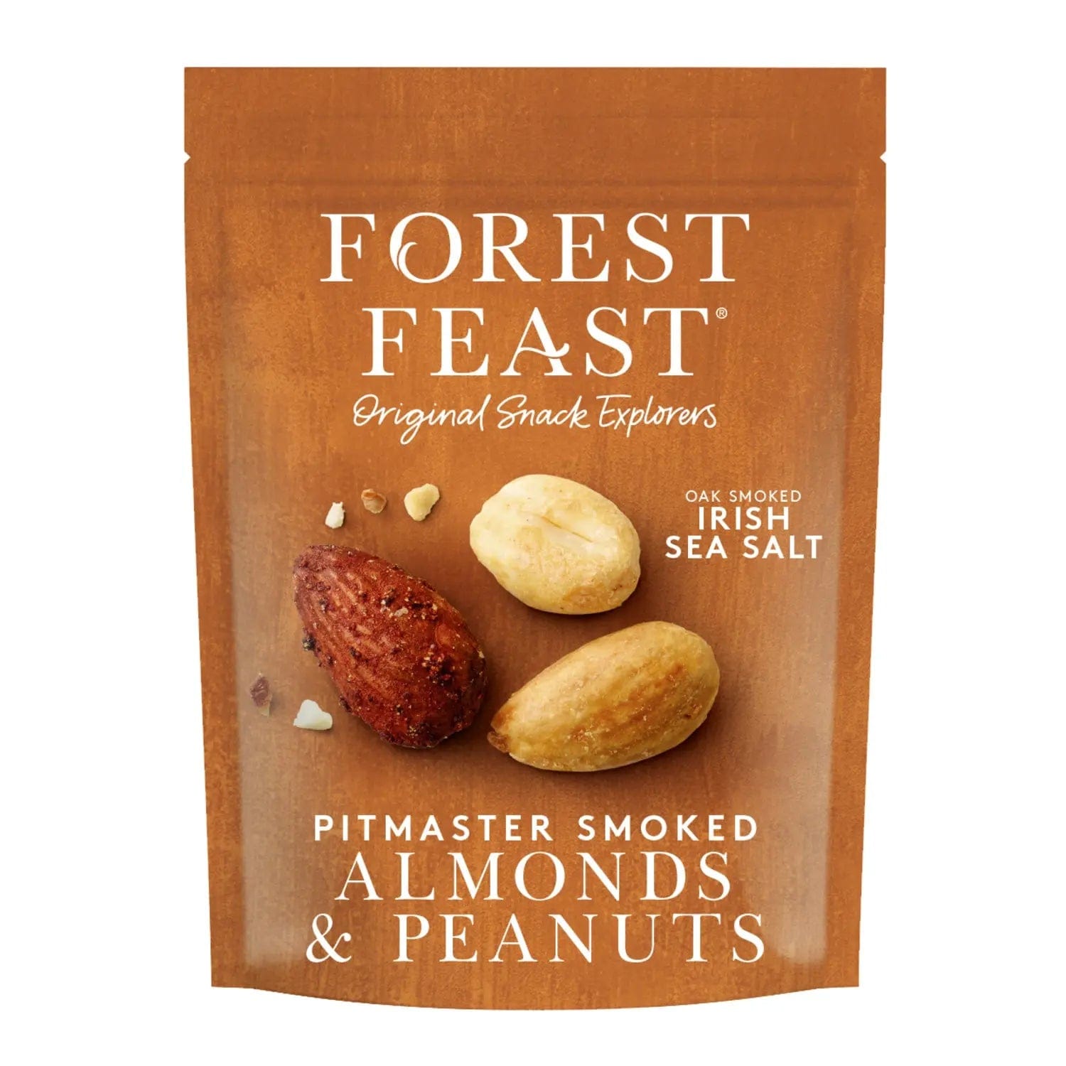 Jag Couture London - New York Forest Feast Pitmaster smoked almonds and peanuts in pouch