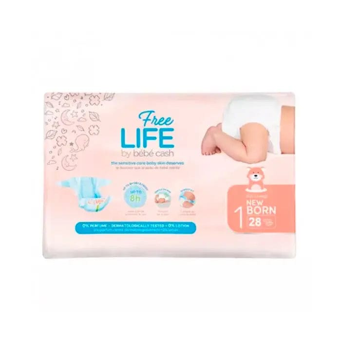 Jag Couture London - New York Freelife Baby Cash 1 Newborn Nappy 2-4Kg 28U