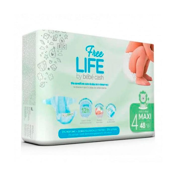 Jag Couture London - New York Freelife Bebecash Nappy 4 Maxi 7-18kg 48U