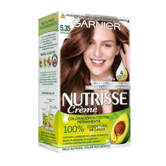 Jag Couture London - New York Garnier Nutrisse Crème Nourishing Color 5.35 Chocolate