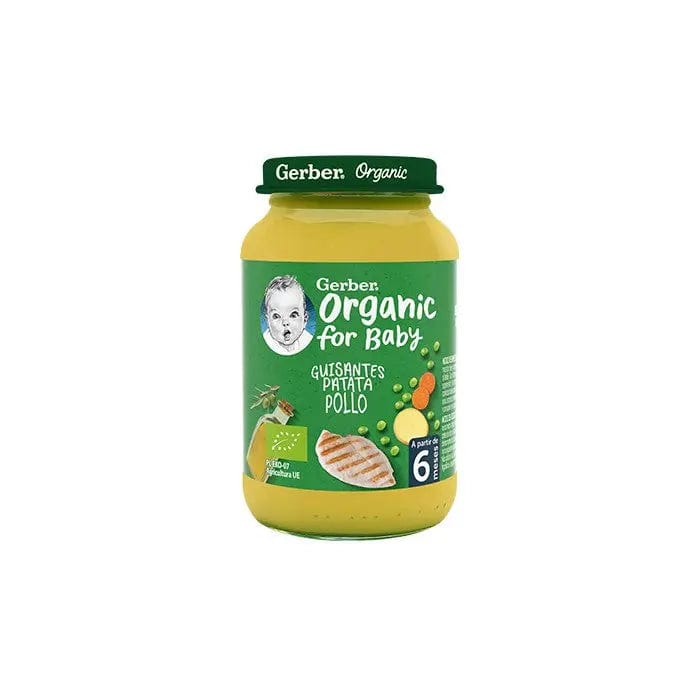 Jag Couture London - New York Gerber Organic Pea Potato Chicken 1U 190g