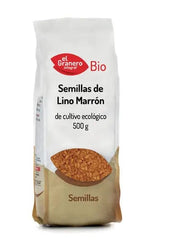 Jag Couture London - New York Granero Semillas De Lino Marrón Bio 500g Tostadas