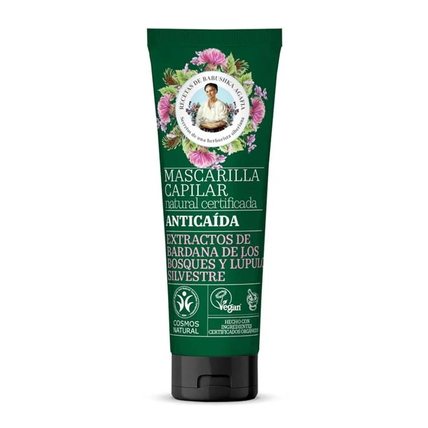 Jag Couture London - New York Green Agafia Lupulo Silvestre Mascarilla Capilar Anti-Caida Natural 200ml