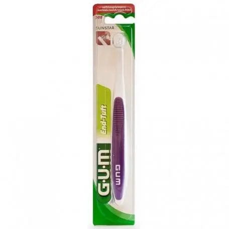 Jag Couture London - New York Gum G-U-M End Tuft Brush Toothbrush, 308rqb, 1 Ea