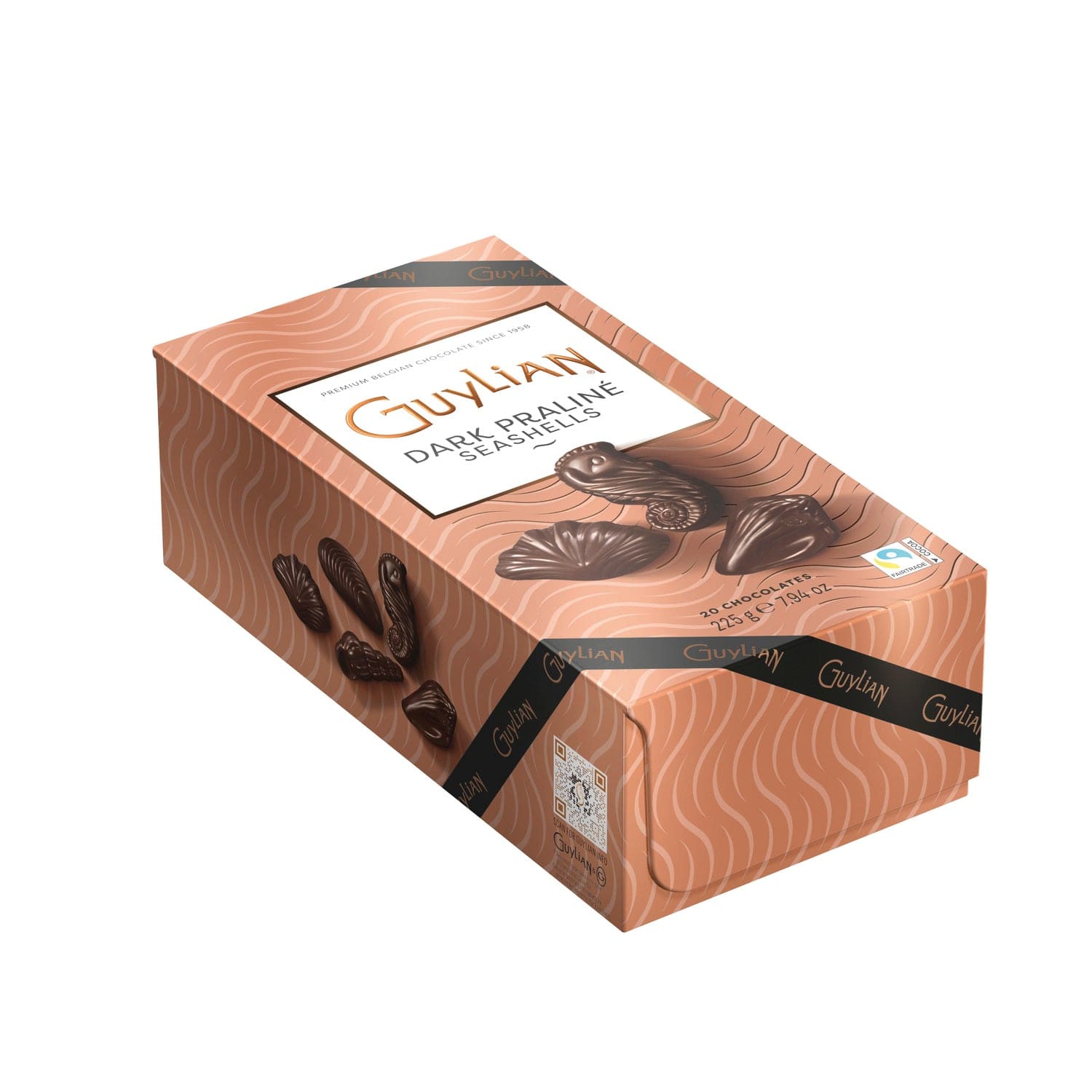 Jag Couture London - New York Guylian Luxe Gift box of dark praline seashells