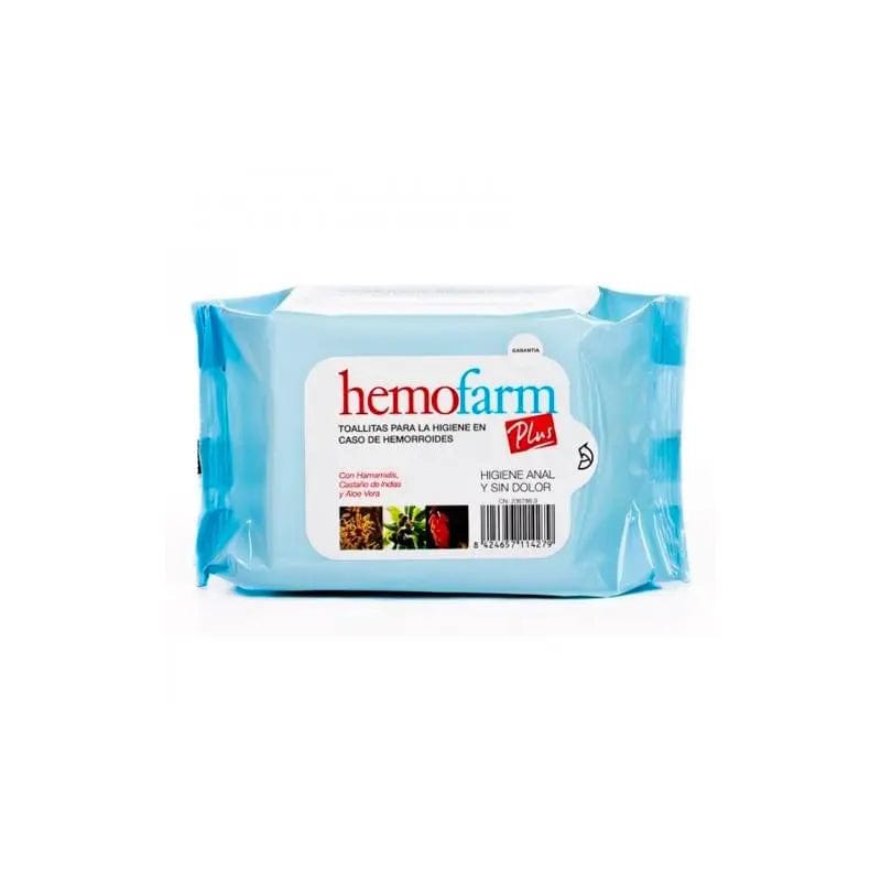 Jag Couture London - New York Hemofarm Plus Wet Wipes 20 Envelopes