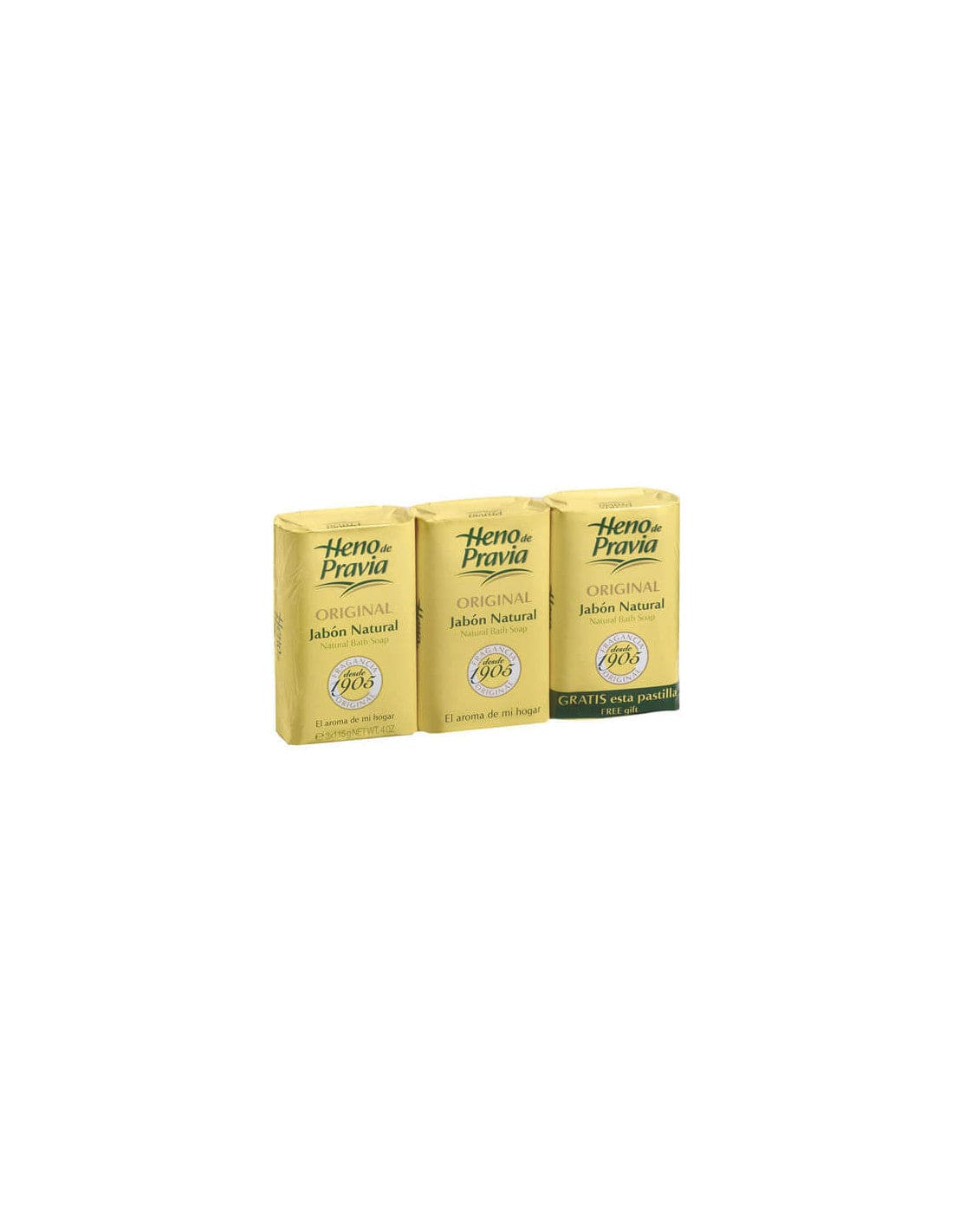 Jag Couture London - New York Heno De Pravia Original Jabón Natural Pack 2 X 115g