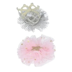 Jag Couture London - New York Inca Crocodile Tulle + Crown In Box