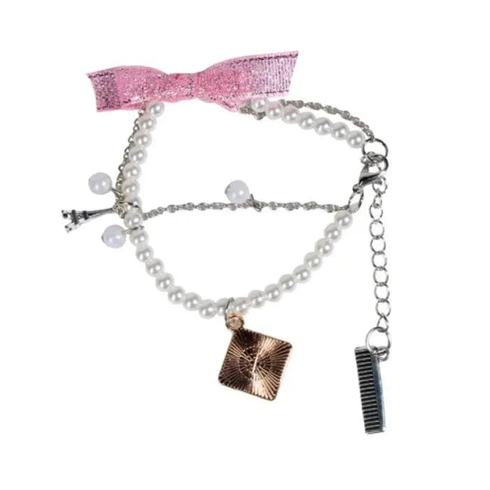 Jag Couture London - New York Inca Pearl Bracelet With Hanging Ornaments 1 Unit