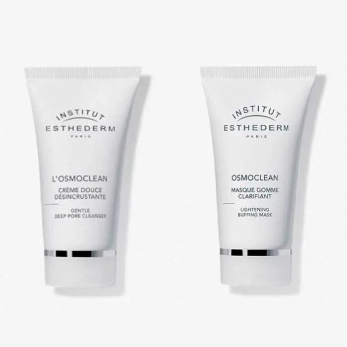 Jag Couture London - New York Institut Esthederm Pack Osmoclean Descaling Cream 75ml+ Osmoclean Exfoliating Mask 75ml