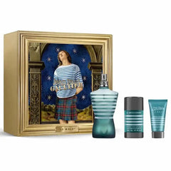 Jag Couture London - New York Jean Paul Gaultier Le Male Eau De Toilette Spray 125ml Set 3 Pieces