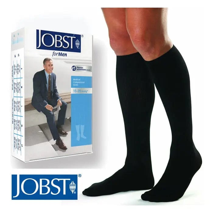 Jag Couture London - New York Jobst Sport Sock Black Grey M