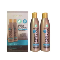 Jag Couture London - New York Kativa Keratina Shampoo Straight Hair 250ml Set 2 Pieces