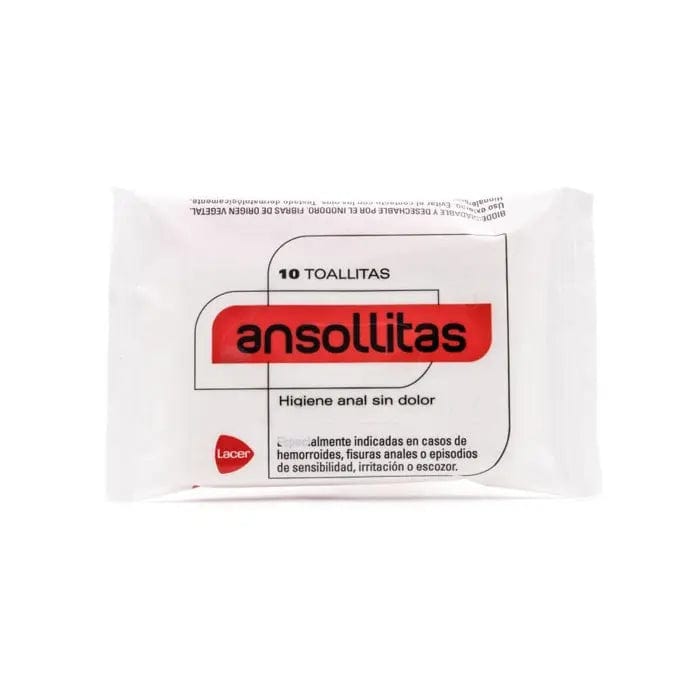 Jag Couture London - New York Lacer Ansollitas Anal Hygiene Wipes 10 Units