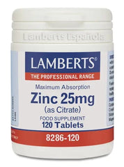 Jag Couture London - New York Lamberts Citrato De Zinc 25 Mg 120 Caps