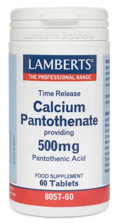 Jag Couture London - New York Lamberts Pantotenato Calcio 500mg 60 Tabs
