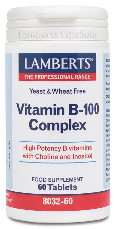 Jag Couture London - New York Lamberts Vitamina B-100 Complex 60 Tabs