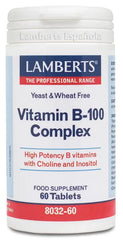 Jag Couture London - New York Lamberts Vitamina B-100 Complex 60 Tabs