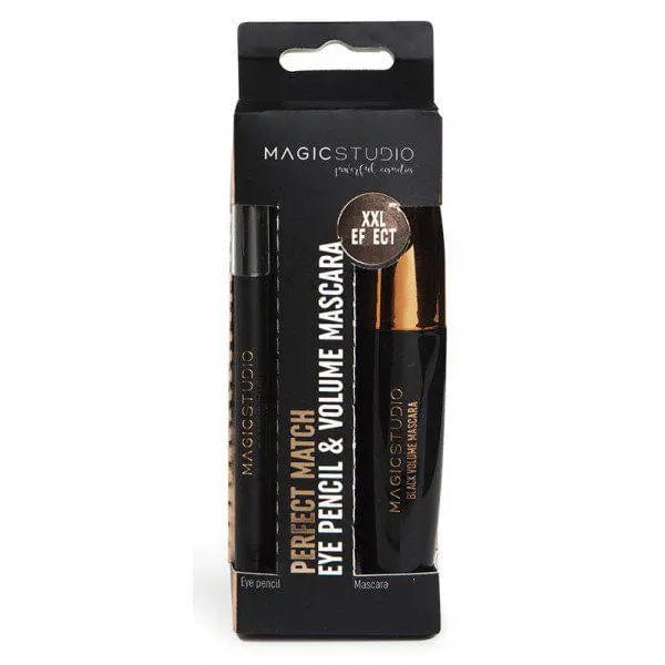 Jag Couture London - New York Magic Studio Powerful Cosmetics Máscara y Eye Pencil Lote 2 Piezas