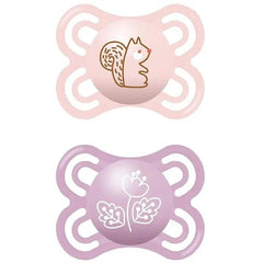 Jag Couture London - New York Mam Perfect Pacifier 2-6M 2 Units Pink