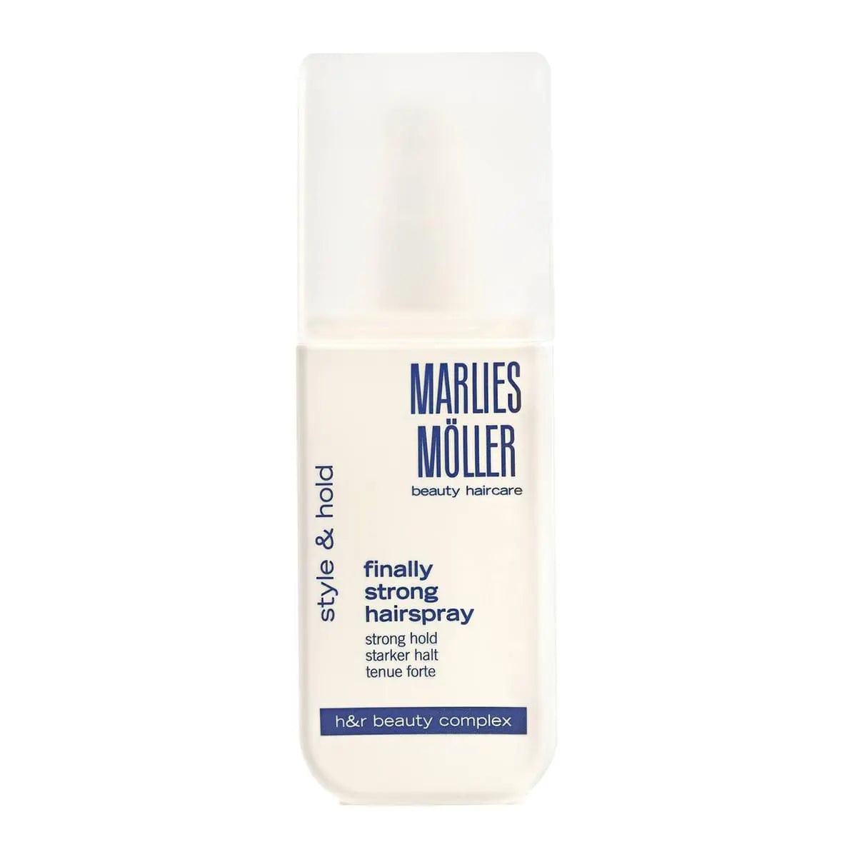 Jag Couture London - New York Marlies Moller Style And Hold Finally Strong Hairspray 125ml