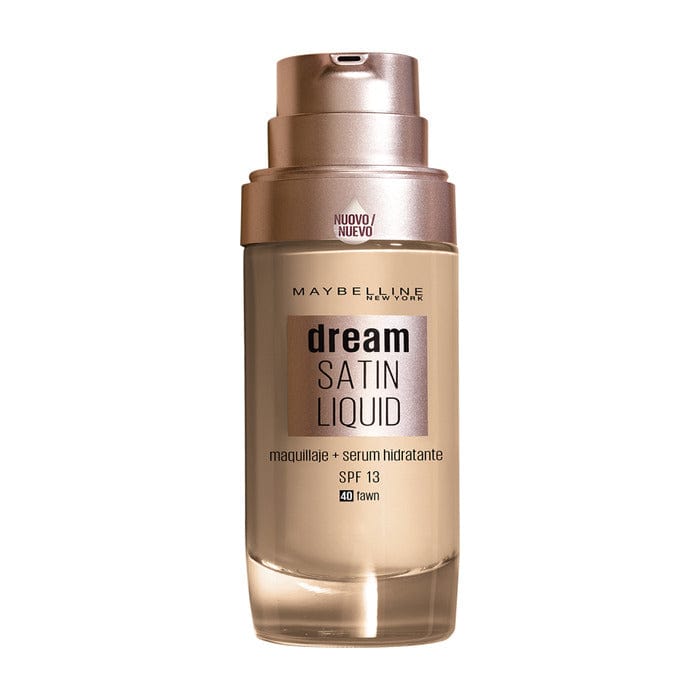Jag Couture London - New York Maybelline Dream Satin Liquid Foundation & Serum 40 Fawn 30ml
