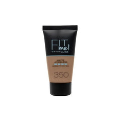 Jag Couture London - New York Maybelline Fit Me Matte & Poreless Foundation 350 Caramel