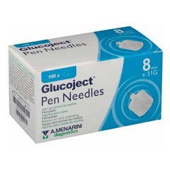 Jag Couture London - New York Menarini Glucoject Insulin Needle 31gx8mm 100 Uds
