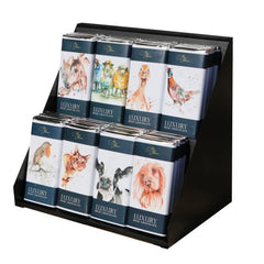 Jag Couture London - New York Metal counter stand to hold 8 x 5 bars - Free on loan with your first 16 case order