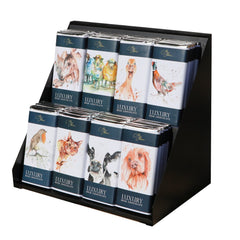 Jag Couture London - New York Metal counter stand to hold 8 x 5 bars - Free on loan with your first 16 case order